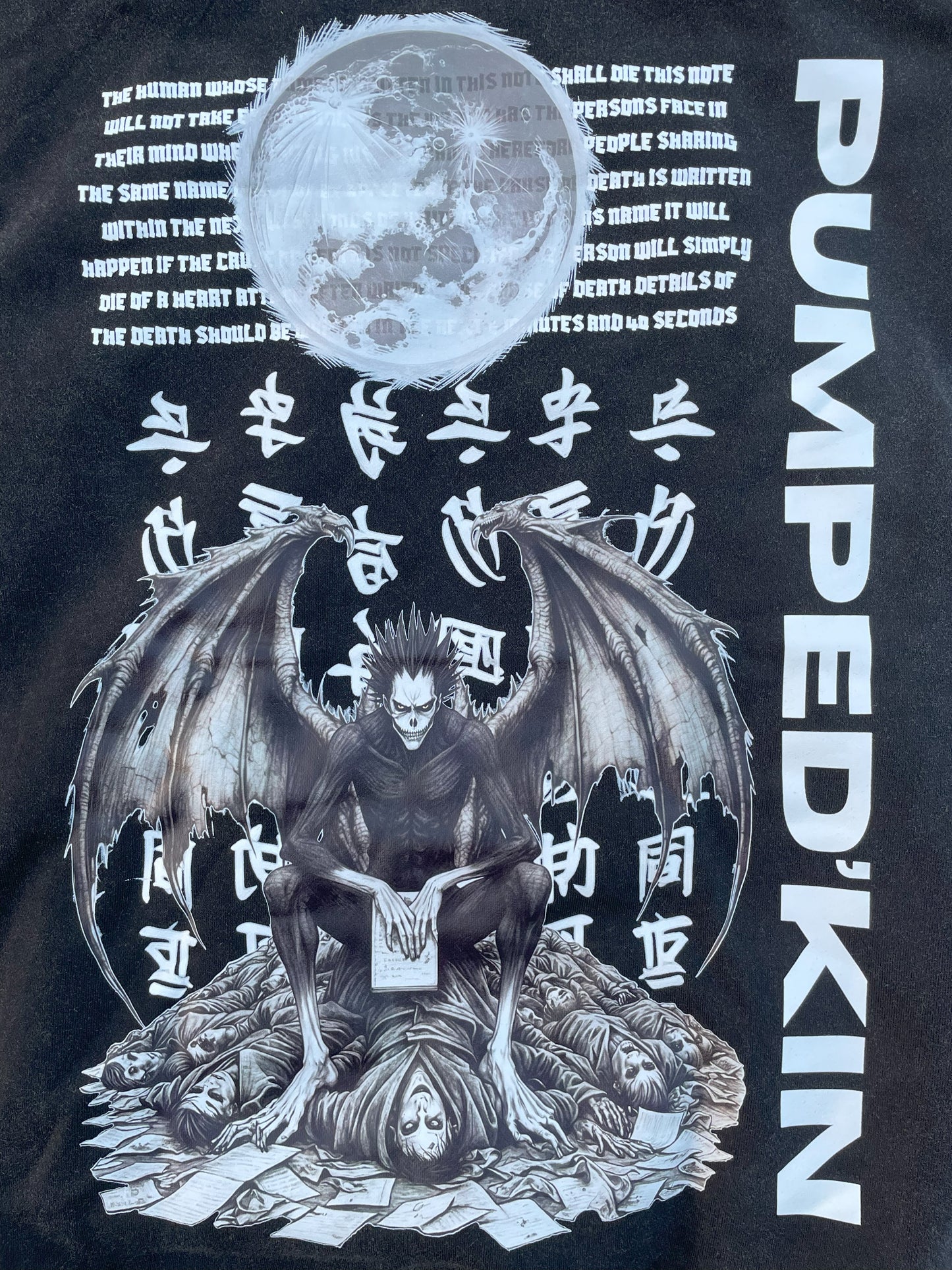 LIMITED EDITION PUMPED'KIN SHINIGAMI OVERSIZED HOODIE
