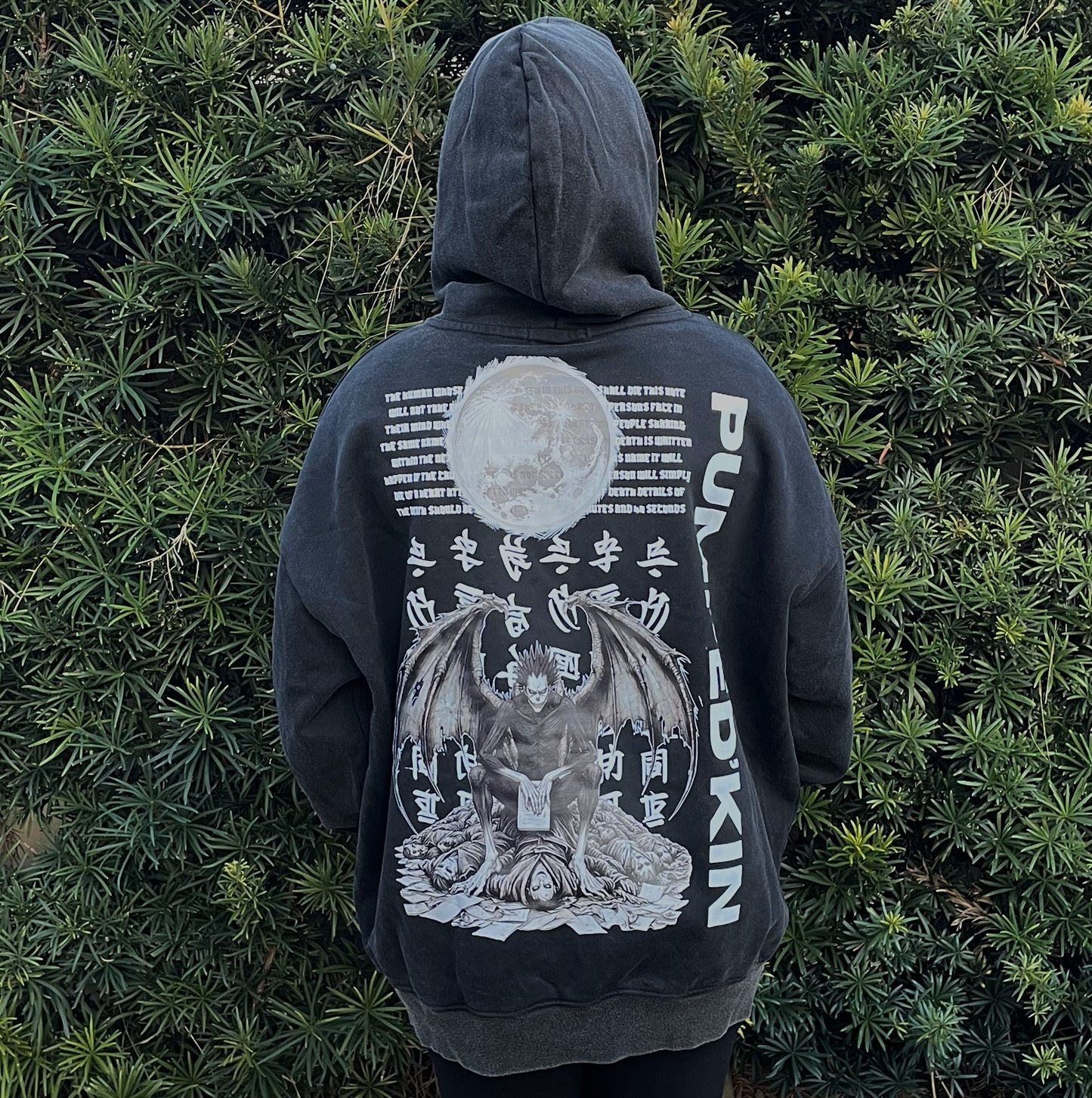 LIMITED EDITION PUMPED'KIN SHINIGAMI OVERSIZED HOODIE